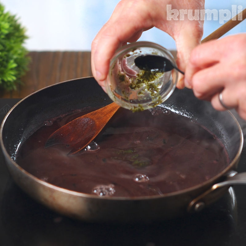 Minted Lamb Meatballs Process shot 5 of 8