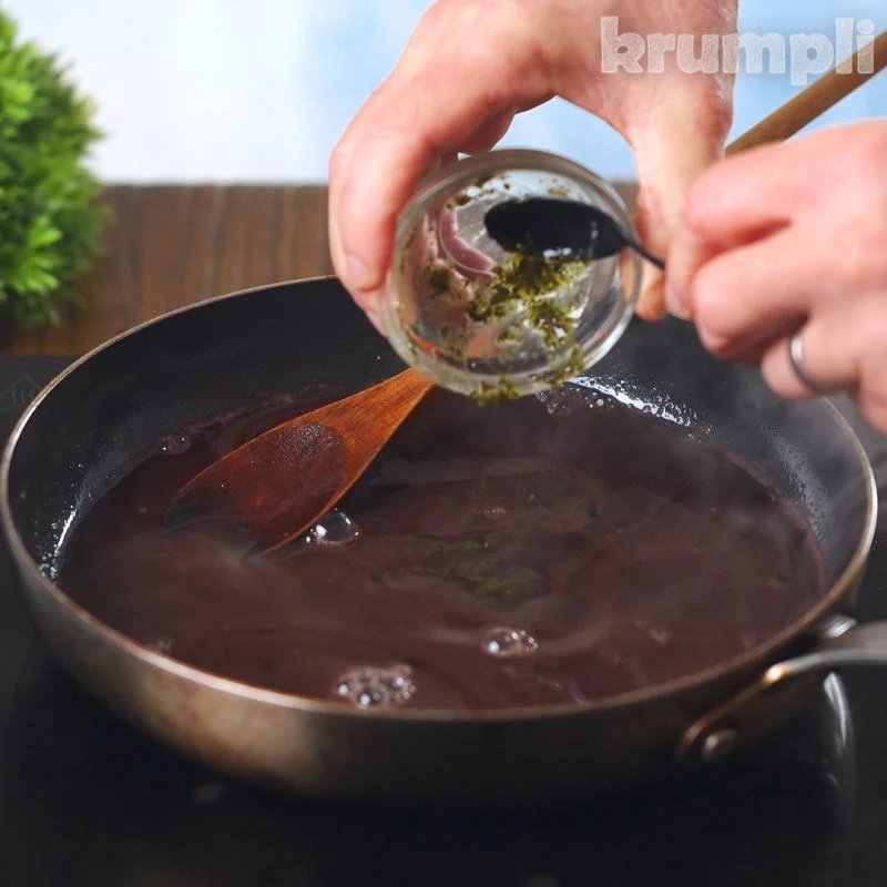Minted Lamb Meatballs Process shot 5 of 8