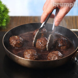Minted Lamb Meatballs Process shot 8 of 8