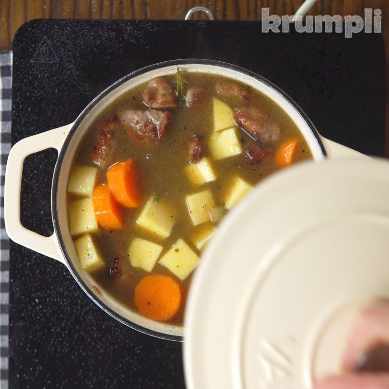 Lamb Stew with Dumplings Process shot 5 of 7