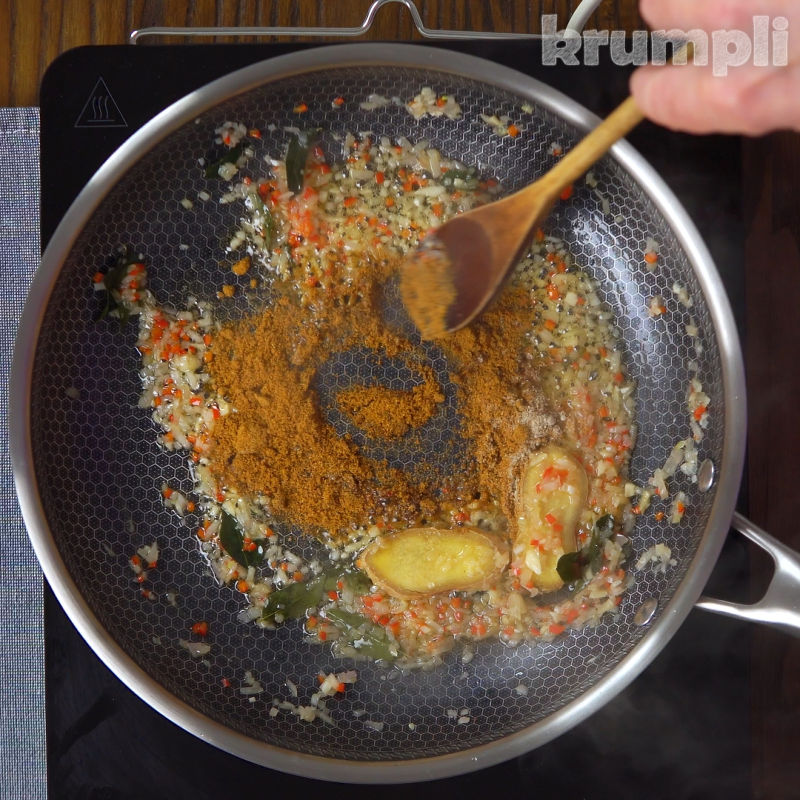 Curry Fish Balls Process Shot 2 of 5