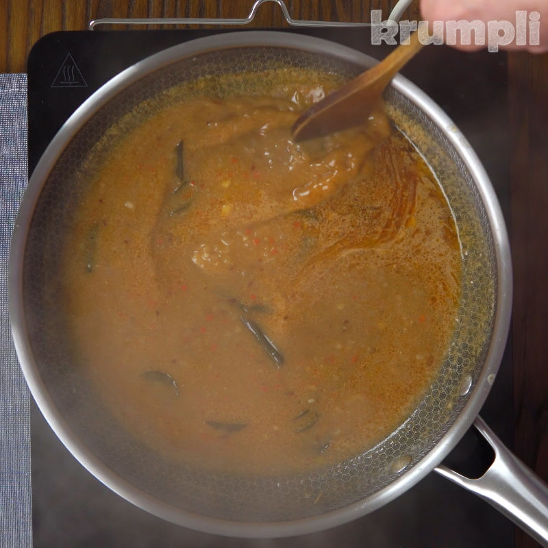 Curry Fish Balls Process Shot 3 of 5