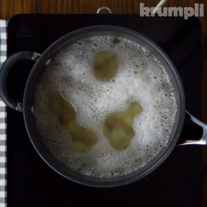 Black Pudding Hash Process Shot 1 of 5