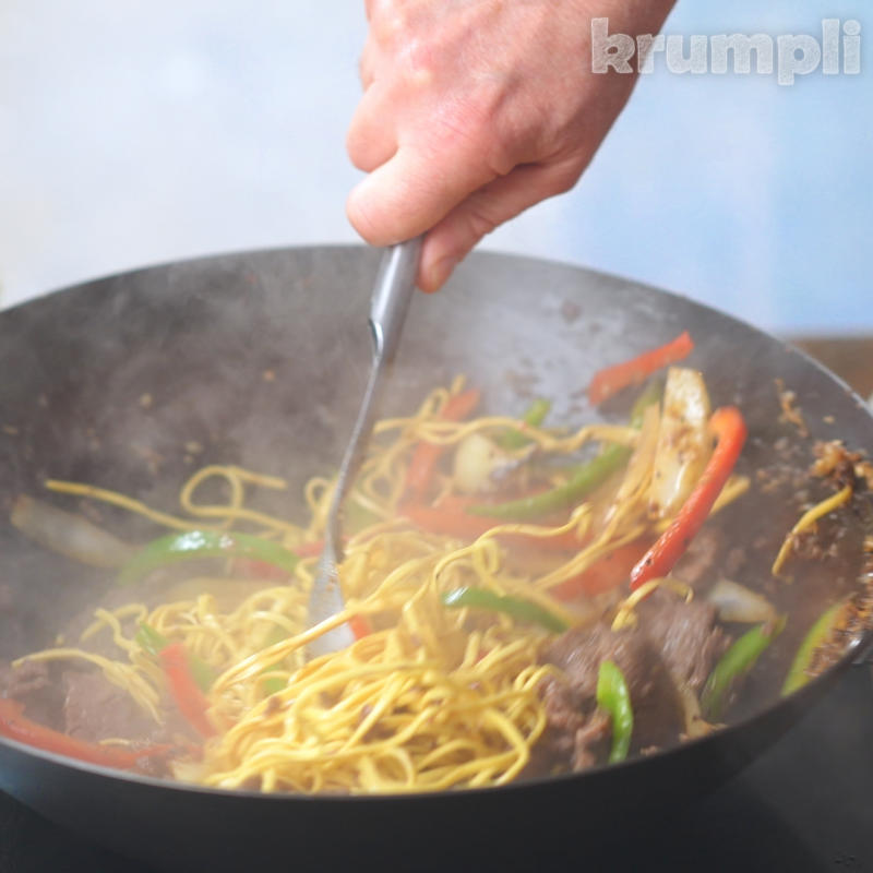 Szechuan Beef Process shot 6 of 8