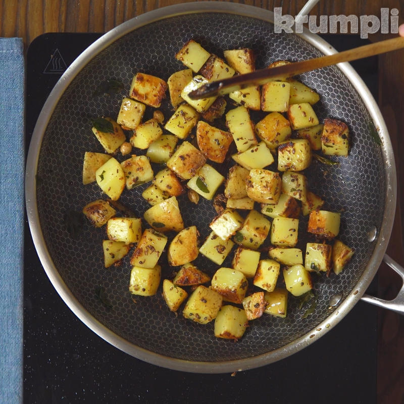 Aloo Gobi Matar Process shot 2 of 5