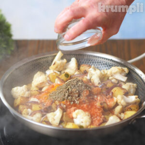 Aloo Gobi Matar Process shot 4 of 5
