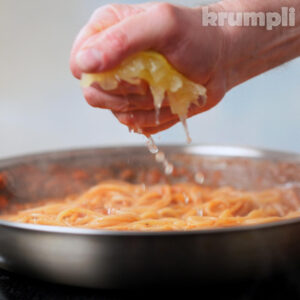 Tomato and Anchovy Pasta Process Shot 5 of 5