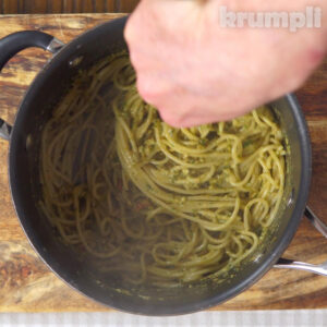 Pesto Alla Trapanese Process Shot 5 of 5