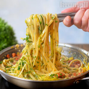 Chorizo and Leek Pasta Process Shot 6 of 6