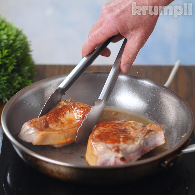 Sweet and Sour Pork Chops Process shot 2 of 5