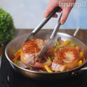 Sweet and Sour Pork Chops Process shot 4 of 5