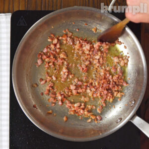 Bacon and Asparagus Pasta Process Shot 2 of 6