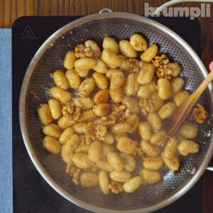 Cabbage gnocchi process shot 3 of 5