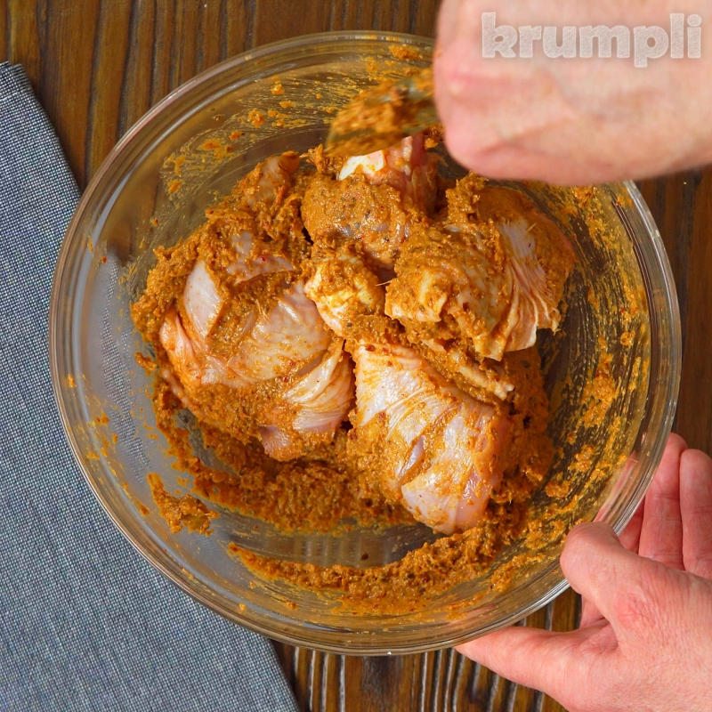 Chicken Kolhapuri Process Shot 4 of 9