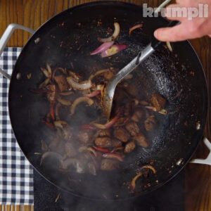 Lamb Stir Fry Process Shot 6 of 8
