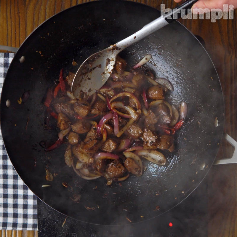 Lamb Stir Fry Process Shot 7 of 8