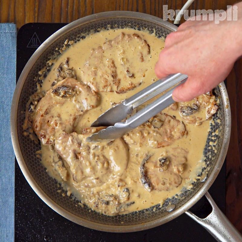 Pork With Prunes Process Shot 5 of 5