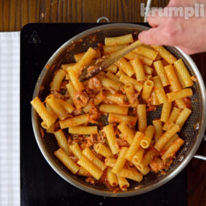 Tomato Tuna Pasta Process Shot 5 of 6