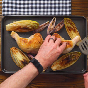 Chicken and Chicory Process shot 3 of 6