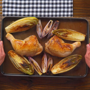 Chicken and Chicory Process shot 5 of 6