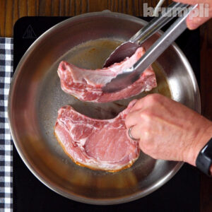 Honey Mustard Pork Chops Process shot 2 of 6