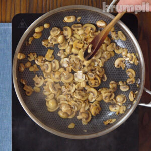 Tomato and Mushroom Pasta Process Shot 1 of 6