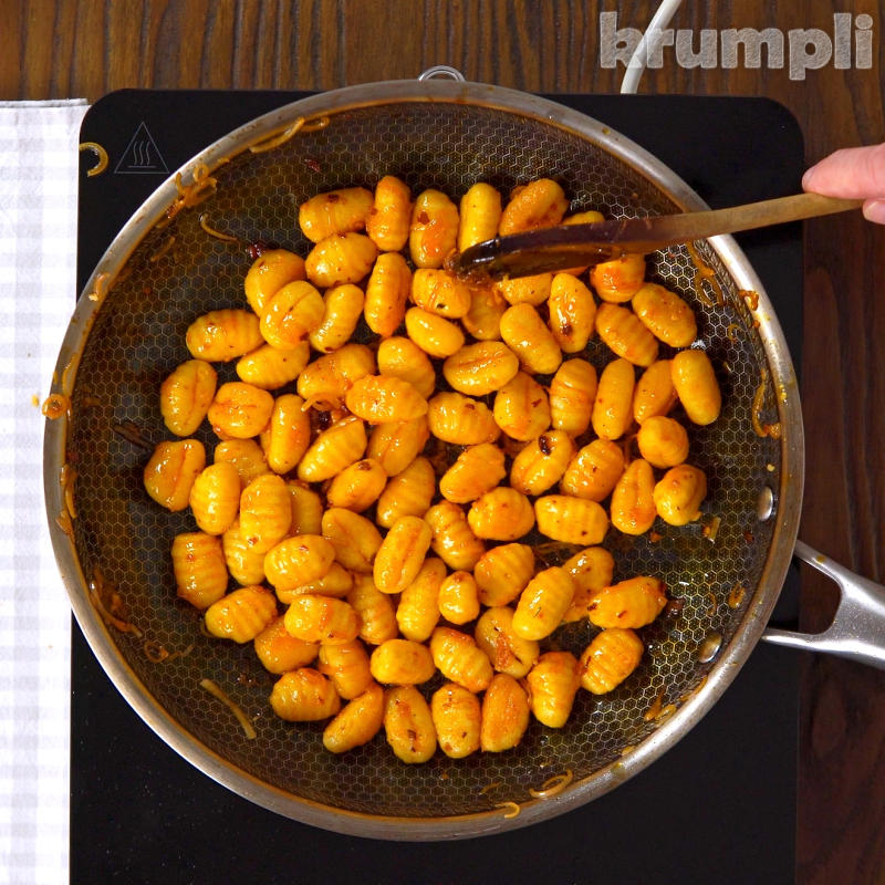 Chorizo Gnocchi Process Shot 2 of 4