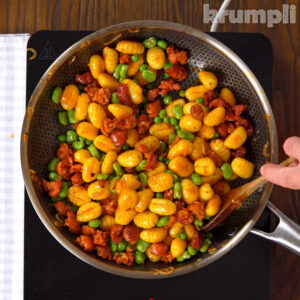 Chorizo Gnocchi Process Shot 3 of 4