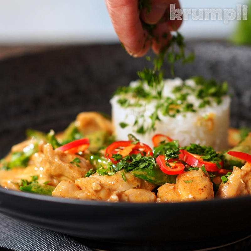 Panang Chicken Curry Process Shot 6 of 6