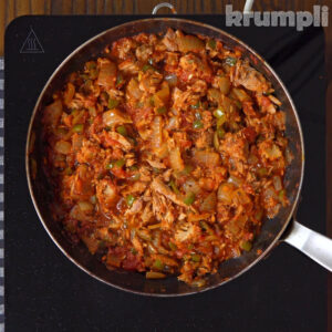 Tuna Curry Process Shot 1 of 5