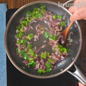 Sausage and Rice Process Shot 1 of 6