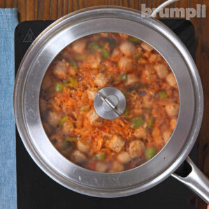 Sausage and Rice Process Shot 5 of 6