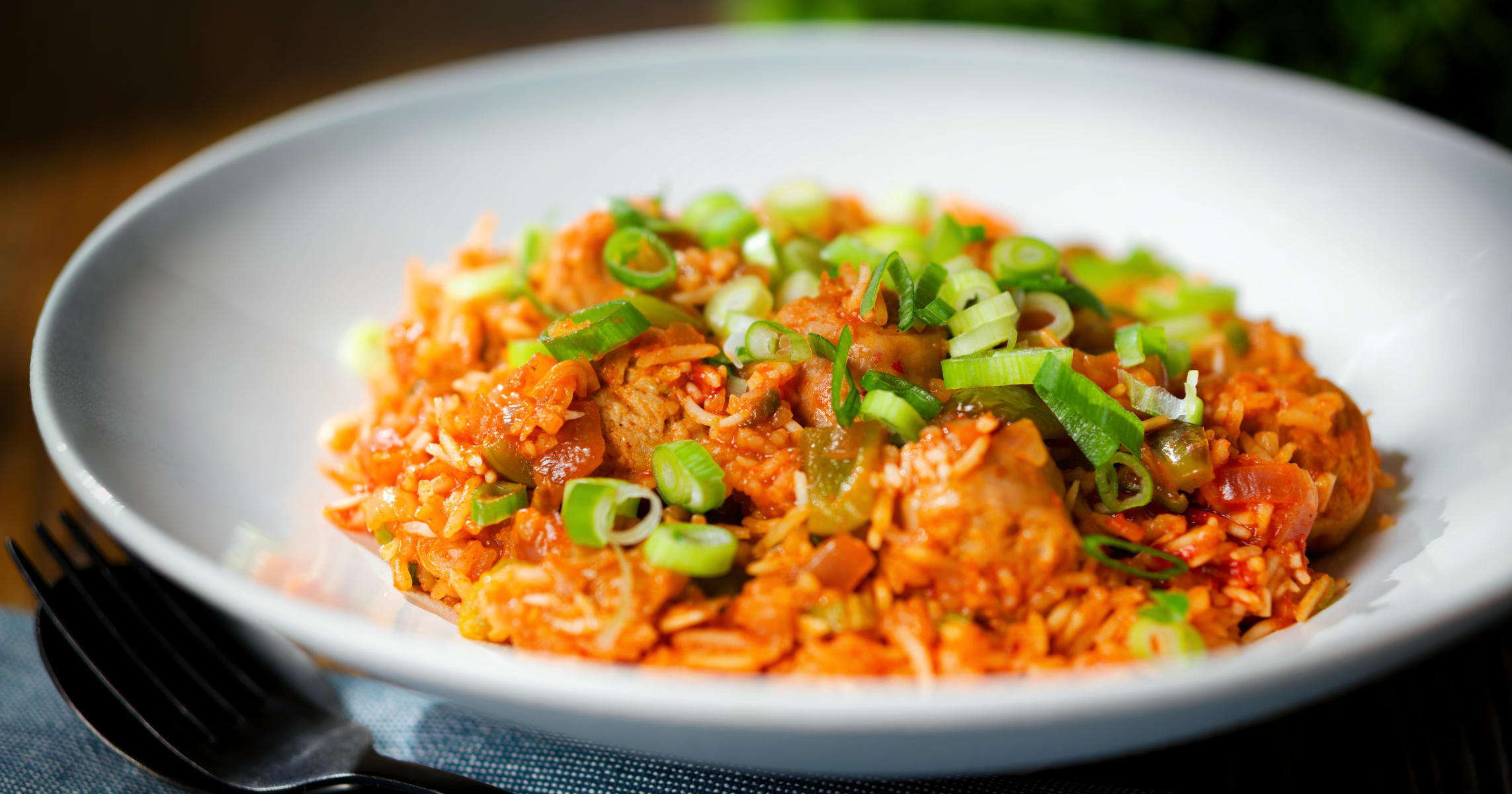 One-Pot Spicy Sausage and Rice - Krumpli