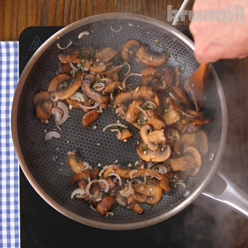 Mushroom Orzo Process Shot 2 of 5