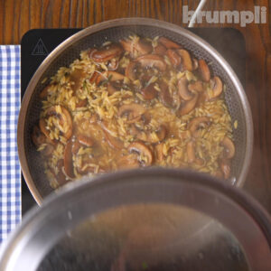 Mushroom Orzo Process Shot 4 of 5